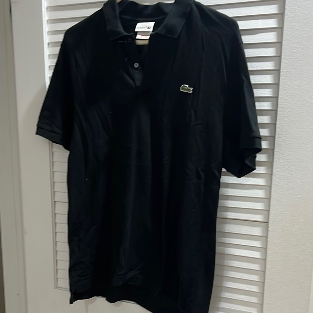 Lacoste Men's Black Polo Shirt